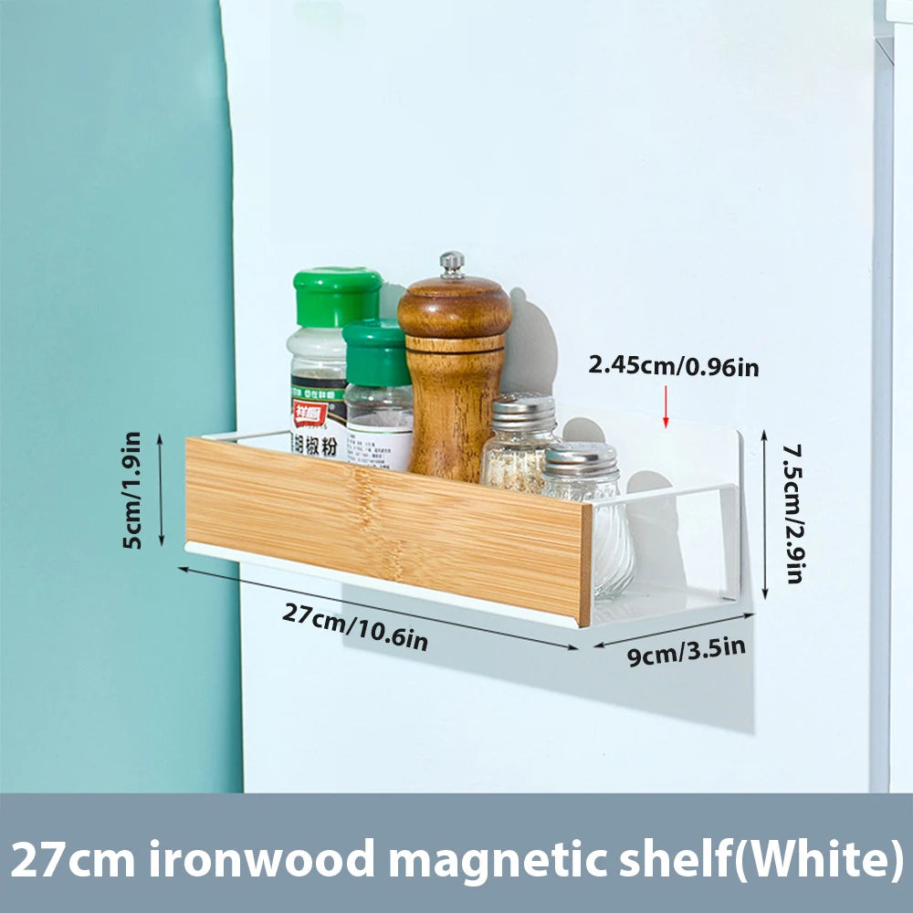 Magnetic Fridge Shelf Spice Storage