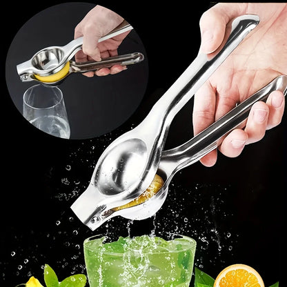 Enjoy fresh citrus juice in seconds with this premium stainless steel manual juicer. Designed for effortless squeezing, it extracts maximum juice while keeping seeds out. Its durable construction, comfortable grip, and easy-t