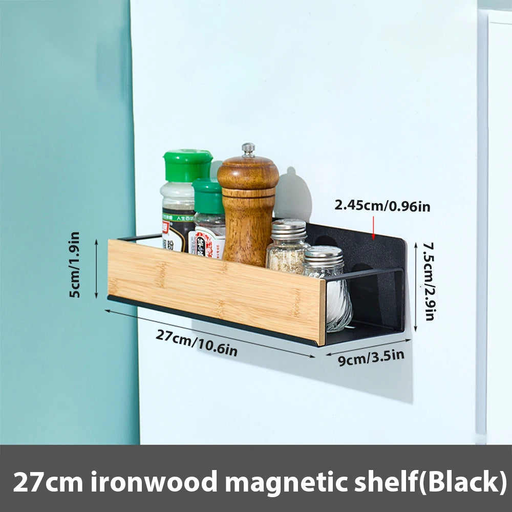 Magnetic Fridge Shelf Spice Storage