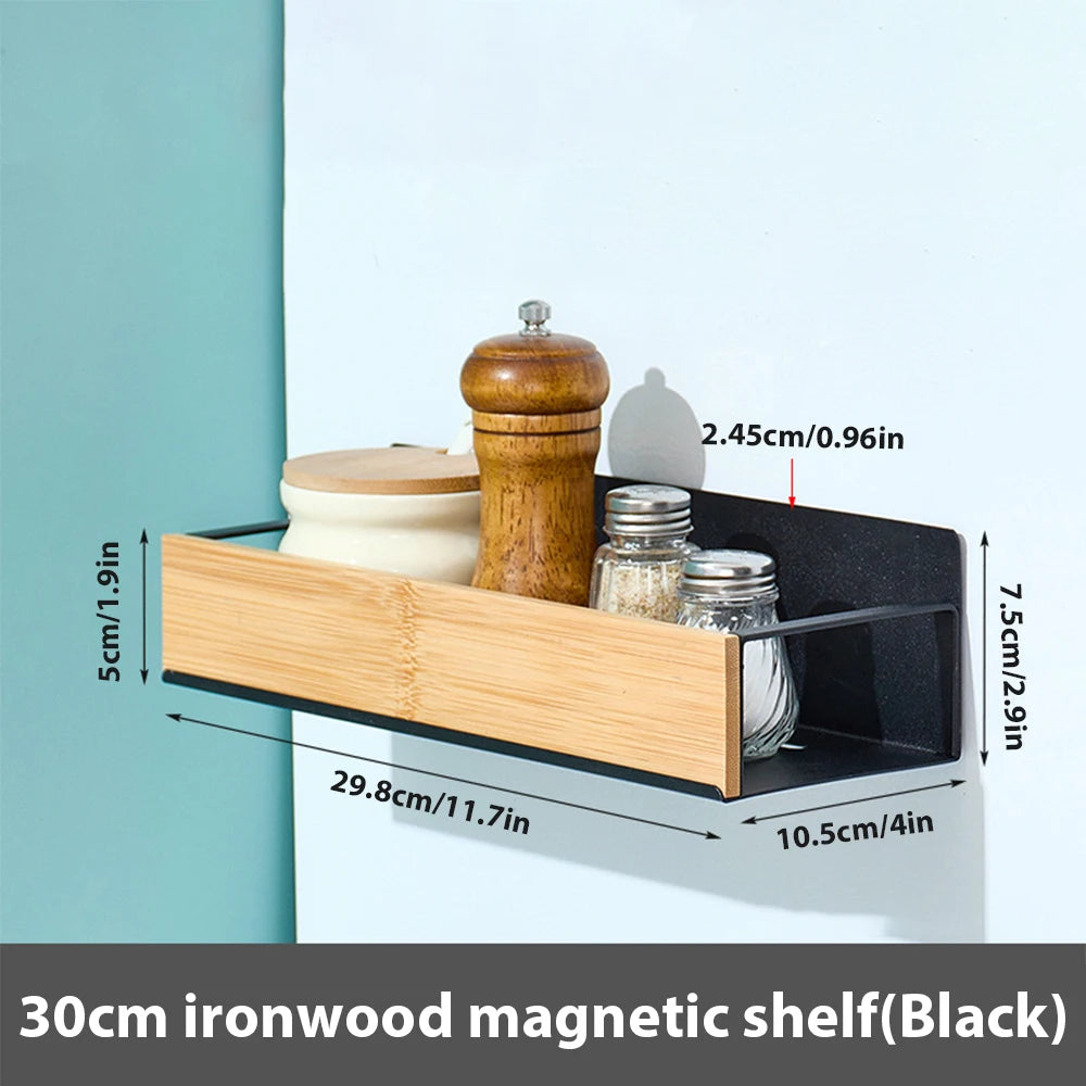Magnetic Fridge Shelf Spice Storage