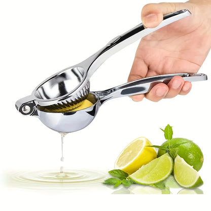 Enjoy fresh citrus juice in seconds with this premium stainless steel manual juicer. Designed for effortless squeezing, it extracts maximum juice while keeping seeds out. Its durable construction, comfortable grip, and easy-t