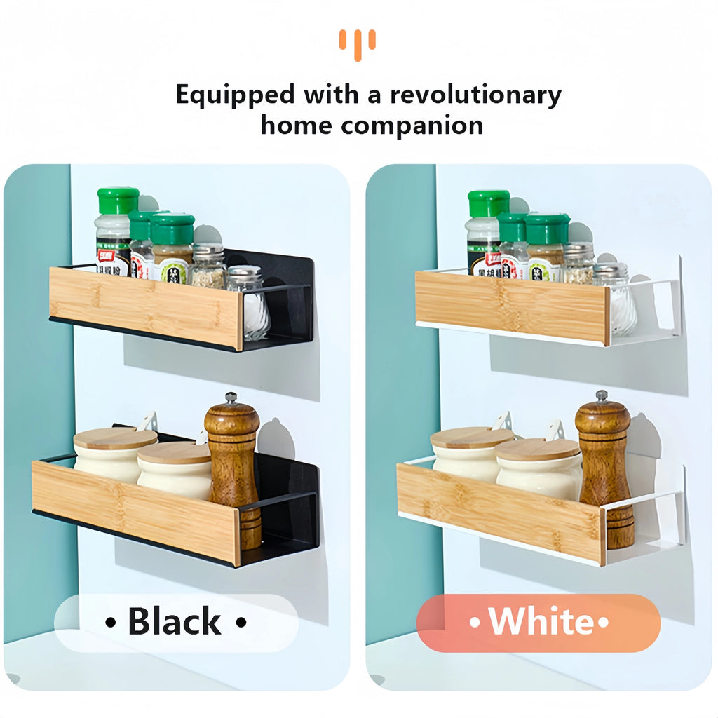 Magnetic Fridge Shelf Spice Storage
